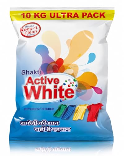 Active White Ultra Detergent Powder - 10 kg Family Pack