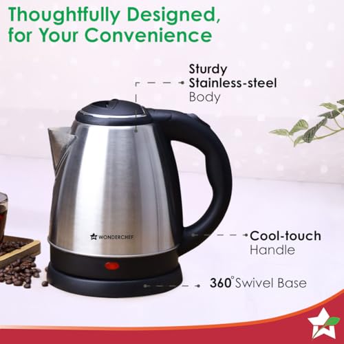 Wonderchef Acura Stainless-steel Kettle 1.5L