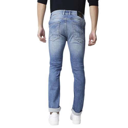Pepe Jeans Men's Mid Rise Vapour Slim Fit Mid Waist Jeans - Image 2
