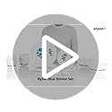 RYLAN Blue Dinner Set