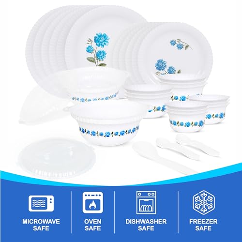 RYLAN Blue Dinner Set