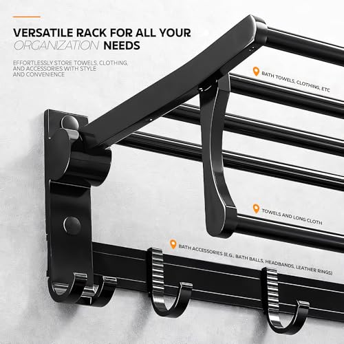 MIORAH 24 Inch Foldable Aluminum