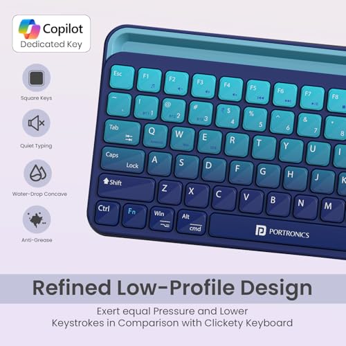 Portronics Bubble 4.0 Wireless Keyboard