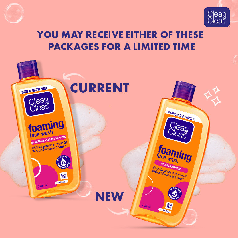 Clean & Clear Foaming 480ml