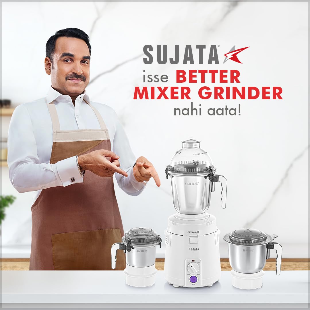 Sujata Dynamix 900 Watts Mixer