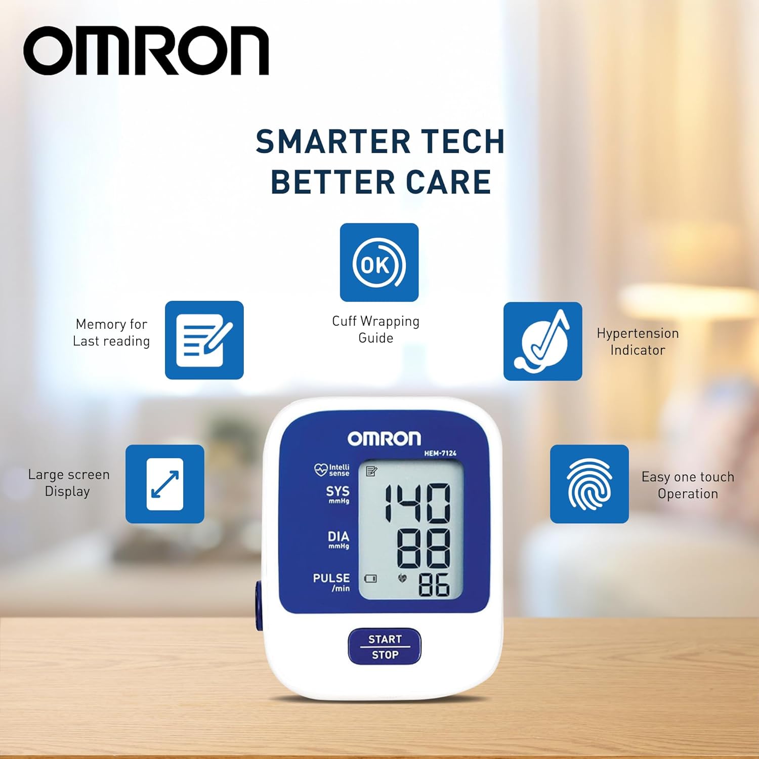 Omron HEM 7124 Fully Automatic