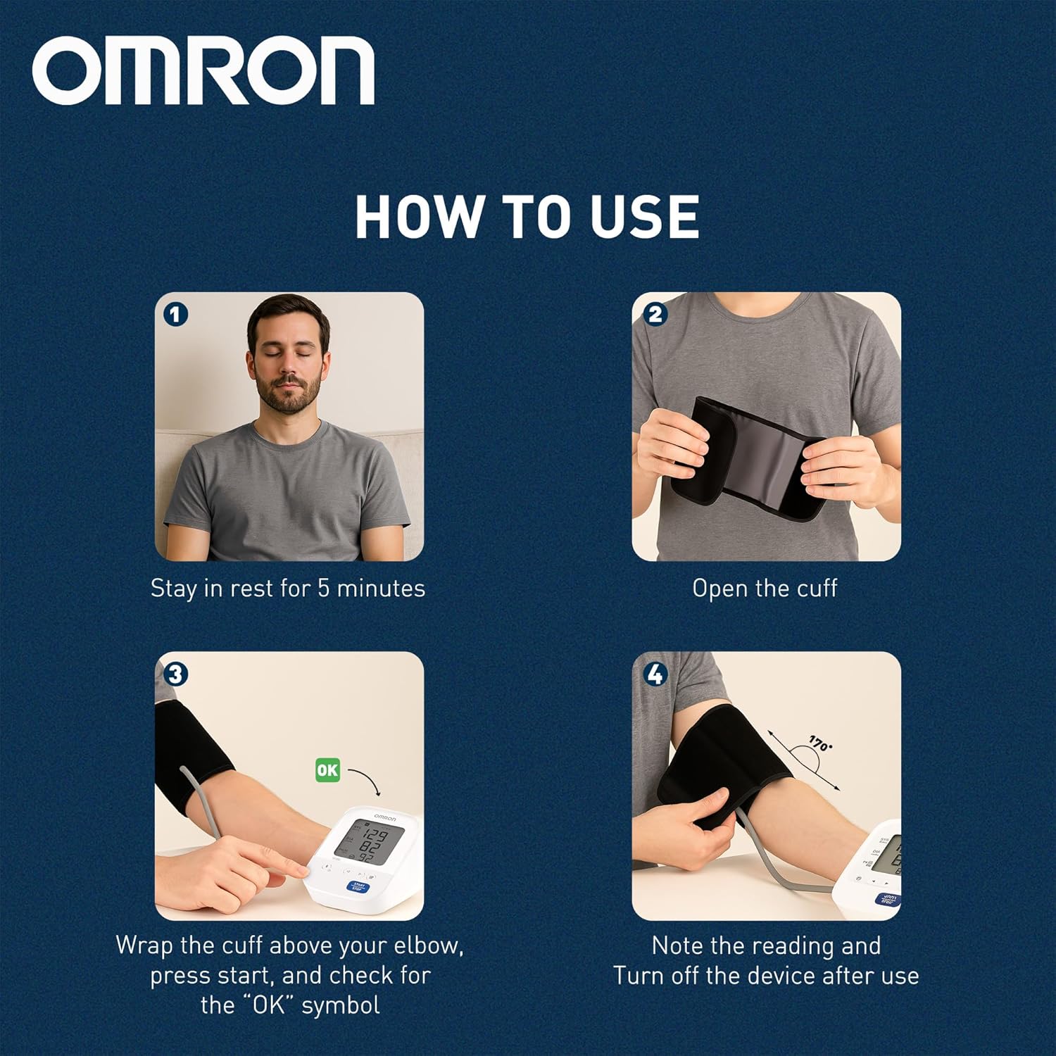 Omron HEM 7124 Fully Automatic