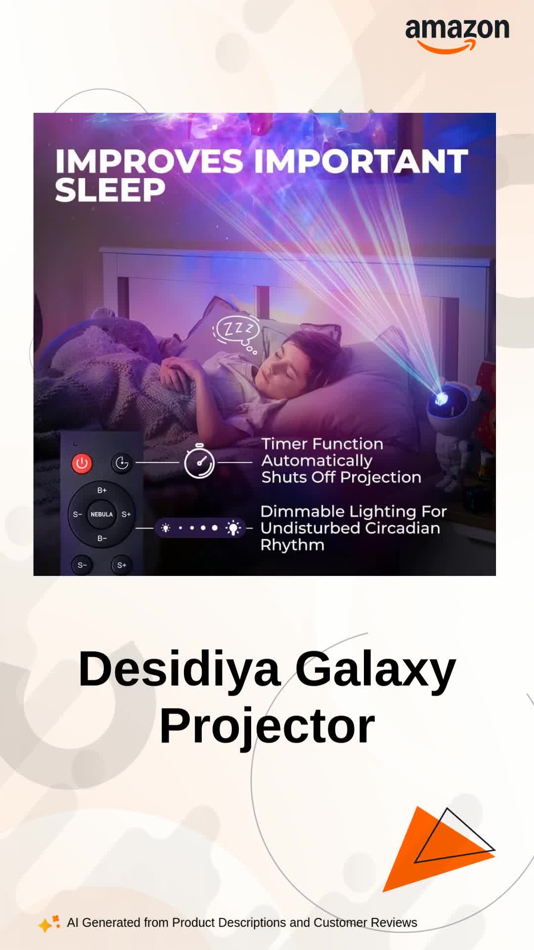 Desidiya LED Starry Night Light