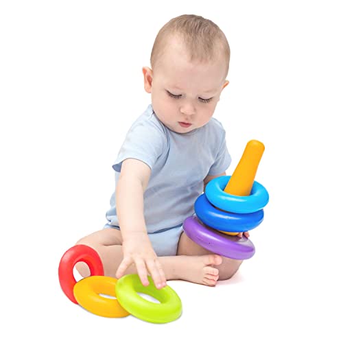 Kids Mandi Smiley Stacking Toys