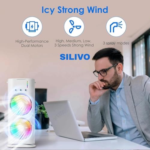 Double Fan Mini Cooler, 2026