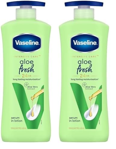 Vaseline Aloe Fresh Body Lotion,24