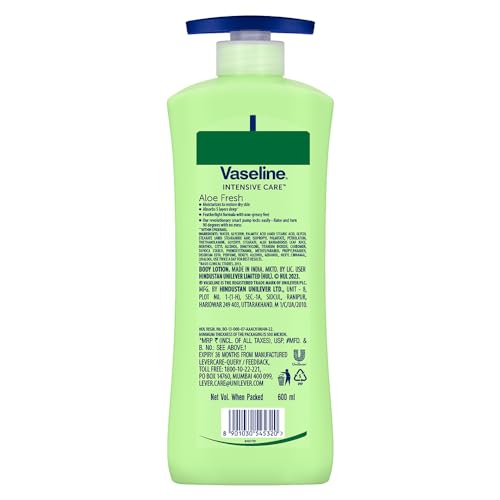 Vaseline Aloe Fresh Body Lotion,24
