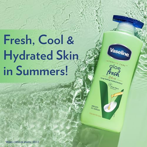 Vaseline Aloe Fresh Body Lotion,24