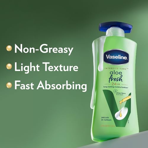 Vaseline Aloe Fresh Body Lotion,24