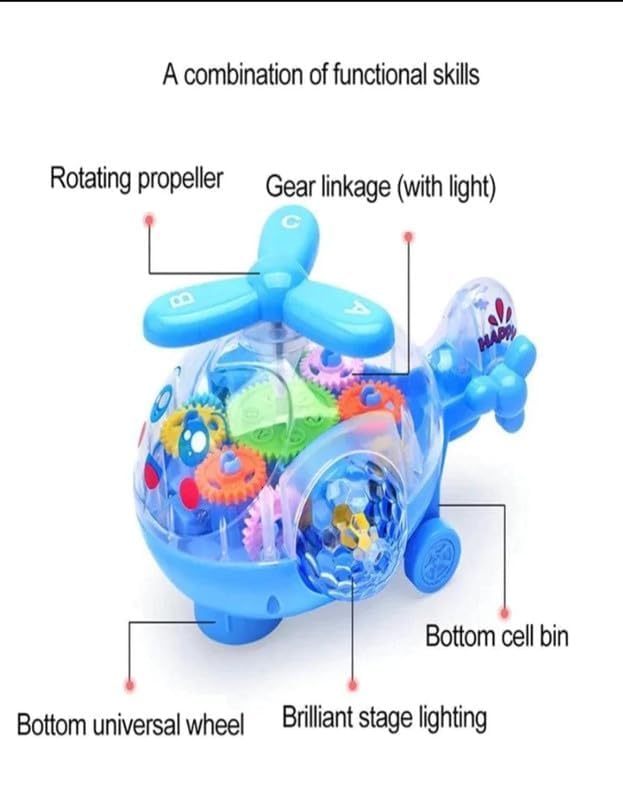 Unique Design Gear Helicopter Toy