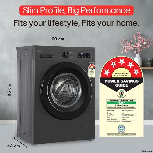 LG 7 Kg, 5 Star