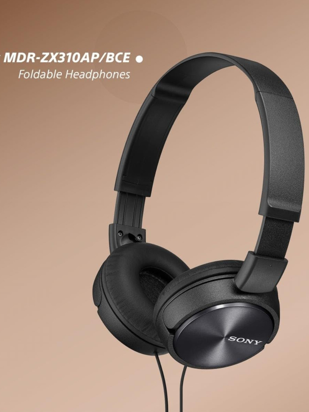 Sony MDR Zx310Ap Wired On Ear Headphones with Mic - Image 2