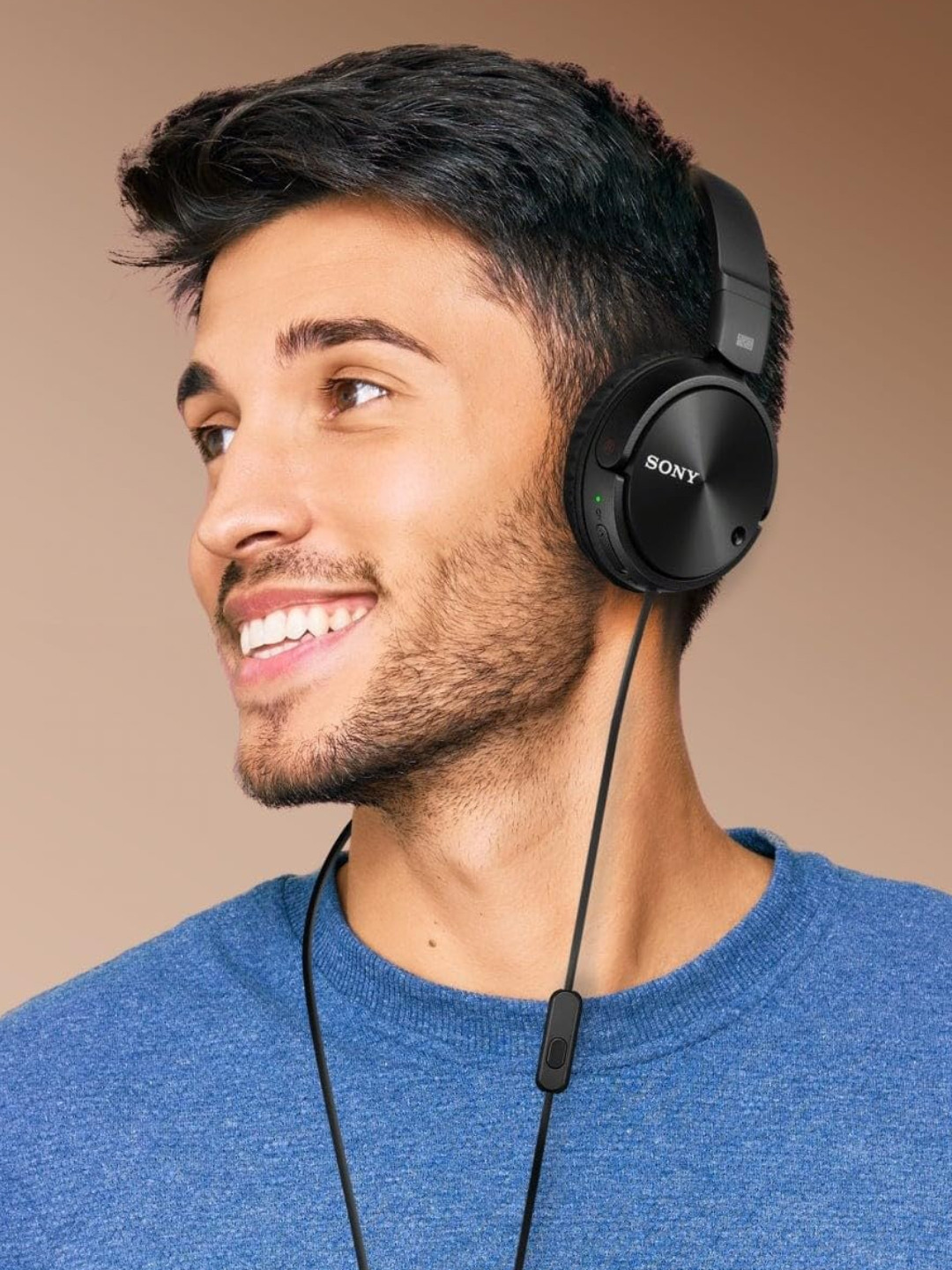 Sony MDR Zx310Ap Wired On Ear Headphones with Mic - Image 6