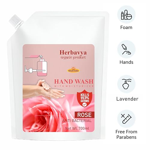 Khadi Ayurvedic Rose Hand Wash