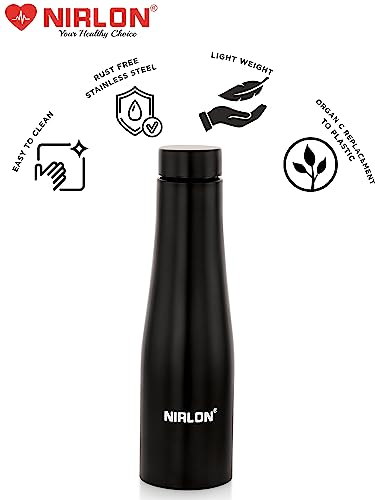 NIRLON Tall Bell Black Single