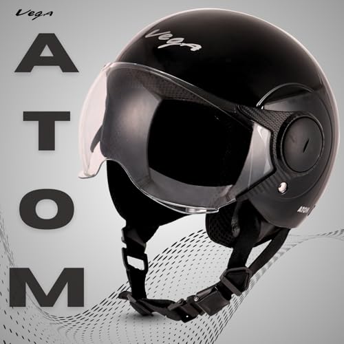 Vega Atom Black Helmet-M - Image 3
