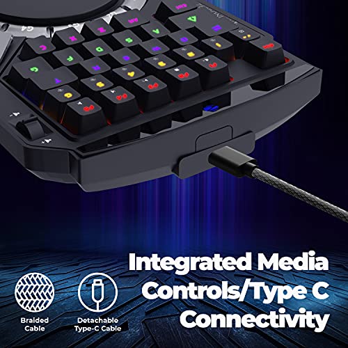 Zebronics Zeb-Max Atom One-Handed RGB