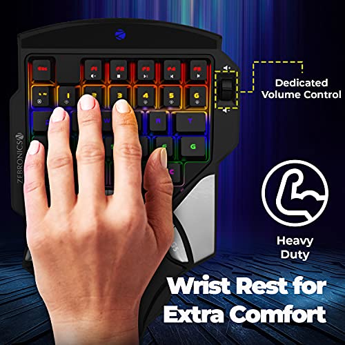 Zebronics Zeb-Max Atom One-Handed RGB