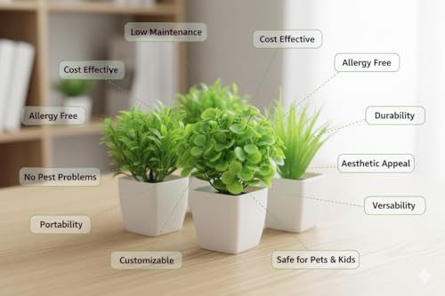 Artificial Plants with Pot 8