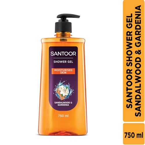 Santoor Moisturizing Shower Gel 750ml