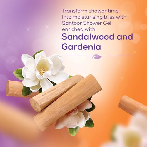 Santoor Moisturizing Shower Gel 750ml