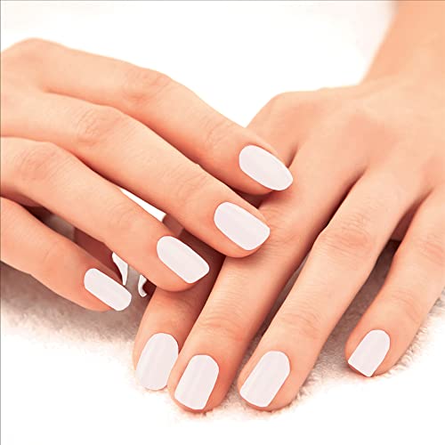 LAKMÉ 9To5 P+G Glossy Finish Nail Color Marble White 6Ml - Image 3