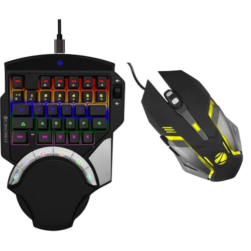 ZEBRONICS Zeb-Max Atom One-Handed RGB
