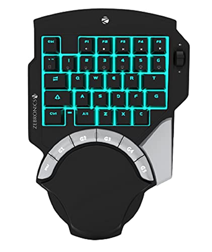 ZEBRONICS Zeb-Max Atom One-Handed RGB