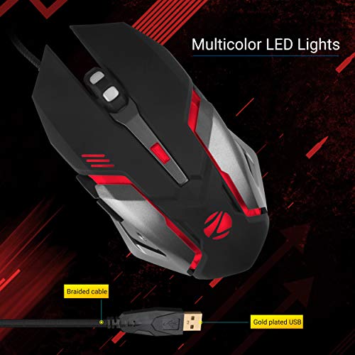 ZEBRONICS Zeb-Max Atom One-Handed RGB