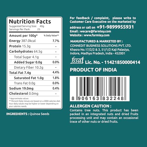 Farmley Natural Quinoa | Gluten