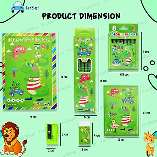 FunBlast Stationery Kit for Kids