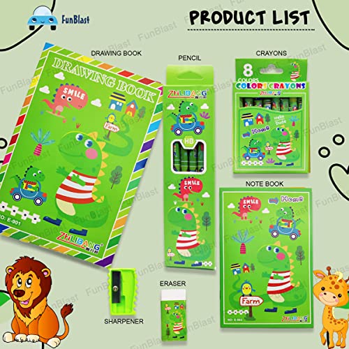 FunBlast Stationery Kit for Kids