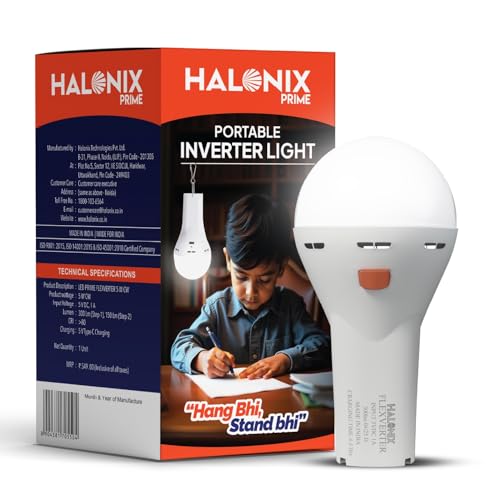 Halonix 5W Portable LED Torch