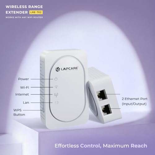 Lapcare AC1200 WiFi Range Extender