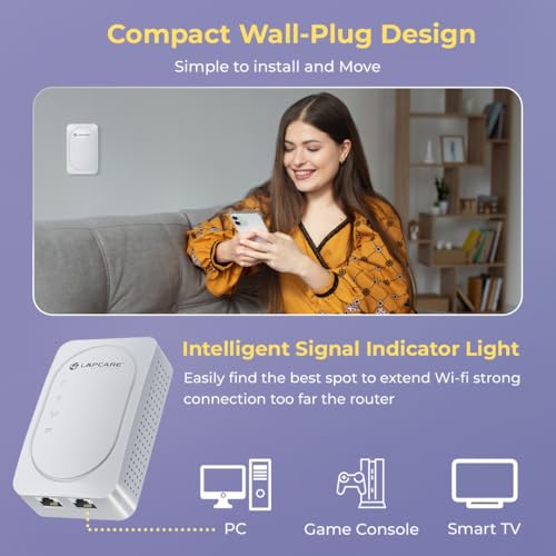 Lapcare AC1200 WiFi Range Extender