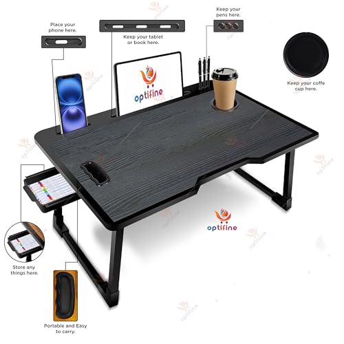 OPTIFINE Study Table/Bed Table/Foldable