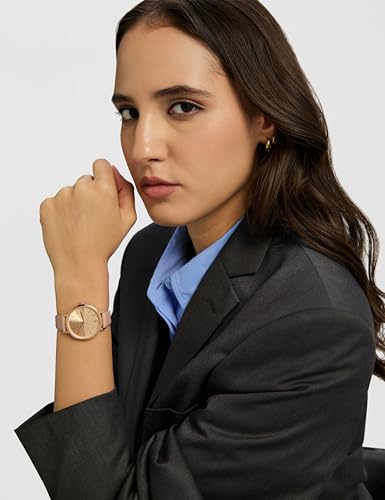 French Connection Analog Rose Gold Dial Women's Watch-FC007C - Image 2