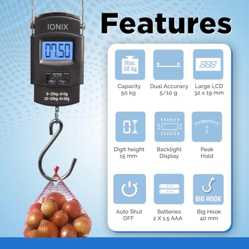 IONIX Weight Machine for Luggage