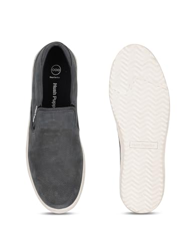 Hush Puppies Mens Smith Perf Slip on Casual Shoe - Image 5