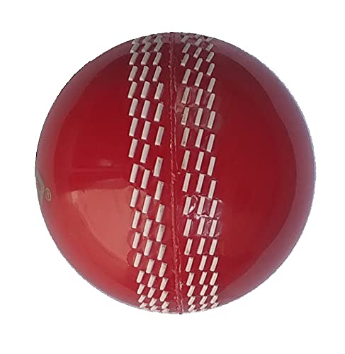 TIMA Sports Fun Poly Hard Synthetic Red Cricket Ball (Red Pack of 4) - Image 4