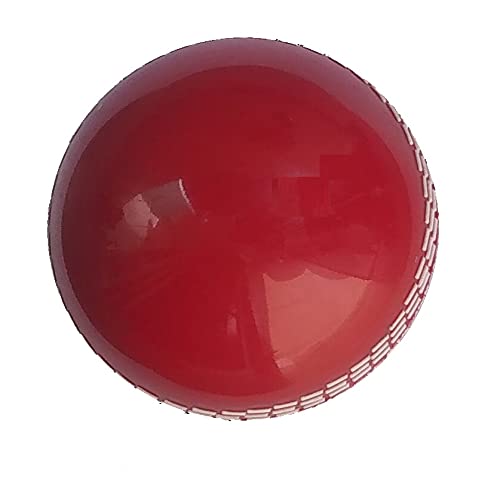 TIMA Sports Fun Poly Hard Synthetic Red Cricket Ball (Red Pack of 4) - Image 5