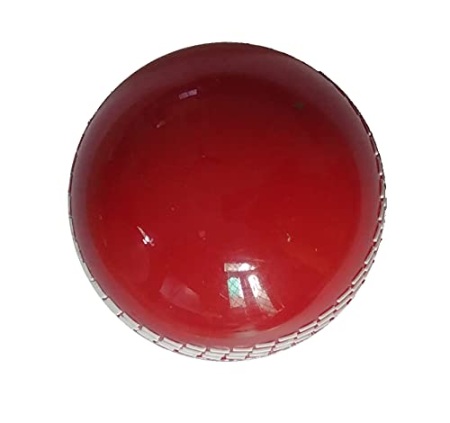 TIMA Sports Fun Poly Hard Synthetic Red Cricket Ball (Red Pack of 4) - Image 7