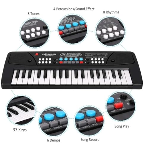 VEBETO Kids Piano Keyboard