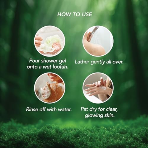 Chandrika Shower Gel 7 Essential herbs and coconut oil 500ml - Image 5