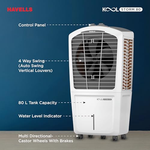 Havells KoolStorm 80 L Desert